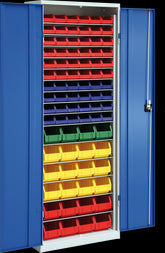 Dringenberg Regalschrank für Sichtlagerkästen Mod 3 004105-7035-5010